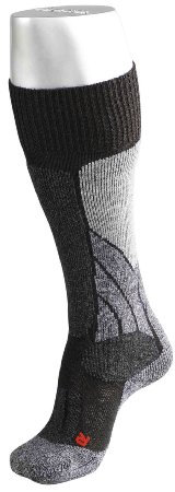 FALKE Damen Skisocke SK 1, black-mix 3010, 35-36