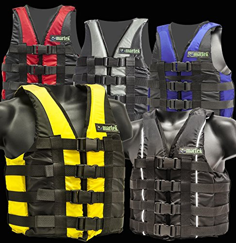 Kayak Ski Buoyancy Aid Impact Jacket Pfd - Colour: Yellow - Size: S 30/40Kg