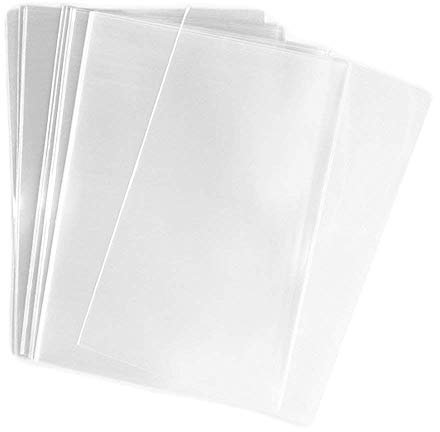 UNIQUEPACKING INC 100 Pcs 8x10 (O) Clear Flat Cello/Cellophane Bags by