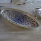 Plat ovale Bakir bleu - L 40 cm