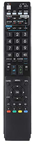 Zerone Smart TV Fernbedienung Universal Fernbedienung Ersatz für LED/LCD/HD/3D Smart Digital TV