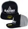 Dynamix Athletics Snapback Cap Unit Schwarz/Grau Freizeit Sport Sommer Kappe Mütze Baseball Cap
