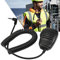 cuffslee - Altoparlante da Spalla a Distanza, 3,5 mm, Impermeabile, Microfono PTT, 1 Pin, per Radio a 2 Vie Yaesu/Vertex VX-1R/2R 3R 5R 150 160 180 210 210A