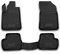 Element Passgenaue Premium Antirutsch Gummi Fußmatten - Citroen C3, schwarz