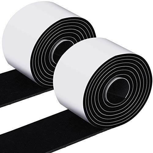 Shappy 2 Pcs Felt Strips with Adhesive Backing Felt Tape Roll Non Slip