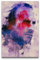 Kevin Costner Waterworld Porträt Abstrakt Kunst Schauspieler 60x90cm Leinwandbild