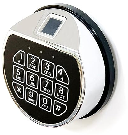 Yosec Biometric Gun Safe Lock Replacement,Digital Code Fingerprint Lock for biometric Safe Box and Cabinet