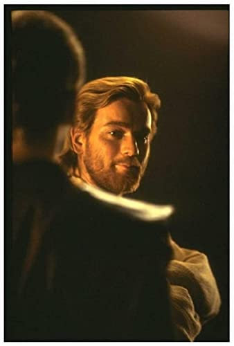AIPHE Leinwand Druck Poster Ewan McGregor Portrait von Schauspieler und Sänger 60x90cm Kein Rahmen