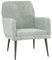 vidaXL Sessel Relaxsessel Relaxstuhl Loungesessel Polstersessel Wohnzimmersessel Lesesessel Fernsehsessel Polsterstuhl Hellgrau 62x79x79cm Samt