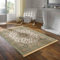 Taracarpet Teppich Palazzo Royal Täbriz grün 135x195 cm Kurzflor Orientteppich für Wohnzimmer Esszimmer und Schlafzimmer