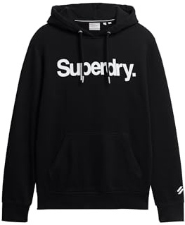 Superdry Herren Klassisches Core Hoodie mit Logo