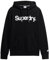 Superdry Herren Core Logo Classic Hood Sweatshirt, schwarz, XXL