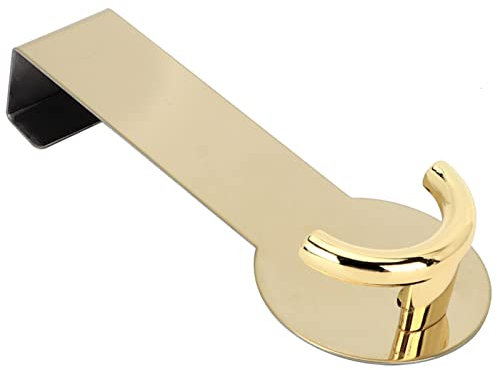 Fdit Drawer Hook Back Door Hook Hanger, Stainless Steel, Office Clothes Bag Organizer (Gold)