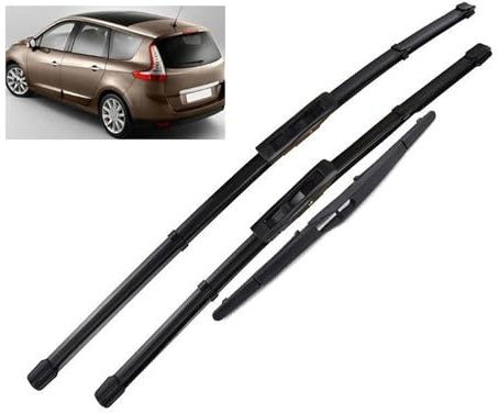 Scheibenwischer Für Renault Scenic 3 / Grand Scenic 3 2009-2016 Wischer Vorne Und Hinten Wischerblätter Windschutzscheibe Windschutzscheibe Fenster