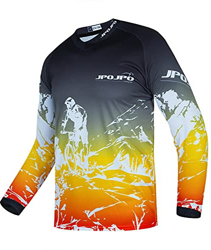 Kinder Radtrikot Downhill Shirts Jahre Mädchen Jungen Fahrrad MTB Kinderkleidung Langarm Powersports Fahrrad BMX Tops