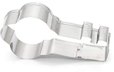 Ausstechform für Schlüssel, Edelstahl, Keksausstecher, Kuchenbackform, 7,6 cm