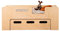 smartwood PIPI P Kinderbett 80x160 mit Lattenrost und Schublade - Holz Kinderbett mit Rusfallschutz für Jungen & Mädchen - Montessori Bett mit Bettkasten und Lattenrost 160x80 cm - Naturalholz