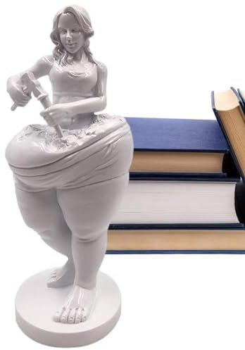 Yoga-Dame-Figuren – Gewichtsverlust-Göttin-Statue, Yoga-Studio, kreatives Geschenk, Dicke Frau, Göttin | Kreative Frau-Harz-Skulptur für Schönheitssalon, Gesundheitssaal, lustige Geschenke