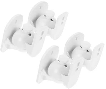 HOMOCONO Surround Sound Speaker Mounts Wall Mount Audio Bracket Sturdy Design for Studio Monitor
