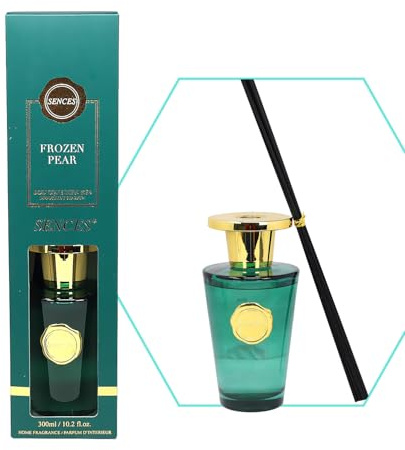 Boutique Reed Diffuser 300ml Scented Wick Fragrance Frozen Pear Aroma Gift Boxed
