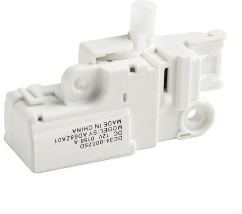 DC34-00025D Interruptor de bloqueo de puerta de lavadora para Samsung WW90K74150OX WW90K74150SC WW90K7415 Piezas de repuesto para secadora