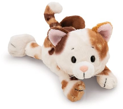 NICI Kuscheltier Glückskatze 20cm - braun - Weiches Plüschtier – niedliches Stofftier zum Kuscheln & Spielen – tolle Geschenkidee für Kinder & Erwachsene - 62142