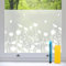 Zindoo Vinilos para Cristales Opaco Vinilo Adhesivo Cristal Patrón de Flores Mate Proteger la Privacidad Anti UV Autoadhesivo Decorativo para Dormitorio Sala Comedor Cocina 44.5 × 200cm