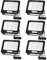 Aigostar Focos LED Exterior 70W 5670LM, Foco Proyectore LED Exterior Impermeable IP65, 108 LEDs, 6500K Blanco Frío para Garaje,Jardín,Patio,Parque. 6 Piezas