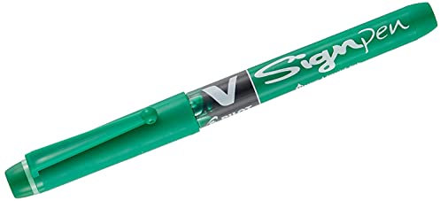 Pilot V Sign Pen Liquid Ink 2.0 mm Tip - Green Single Pen