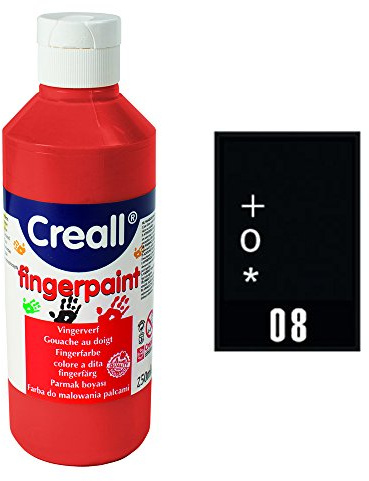 Creall havo07048 750 ml 08 schwarz Havo Finger Paint, Flasche