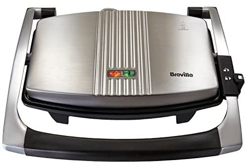 Breville VST025X Appareil à Sandwich pour 3 et Panini Acier