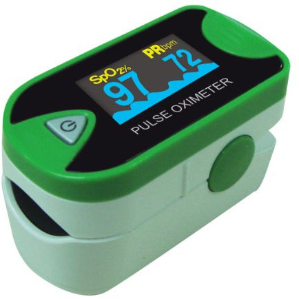 Choicemmed fingerspitze puls oximeter mit zweifarbige oled - displays