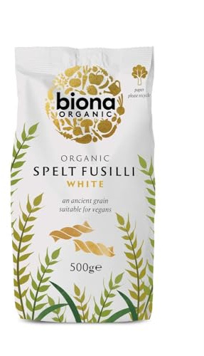 Biona Organic Spelt White Fusilli 500g (PACK OF 5)