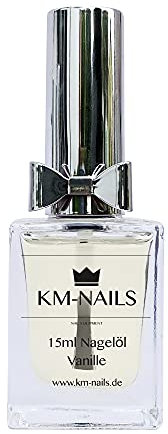 KM-Nails Nagelöl mit Vanille Duft 15ml Paraffin frei