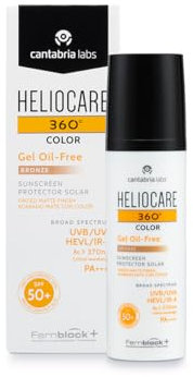 Helio 360º 50+ Gel Oil-Free Bronze 50Ml