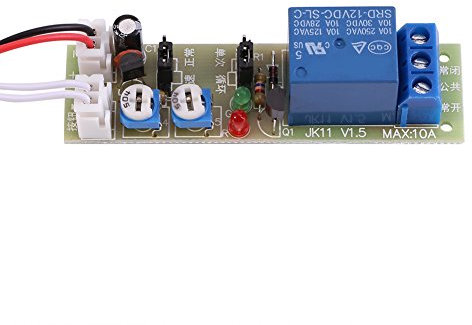 rele temporizador 12v + Tiempo donante Relé Módulo Ajustable Ciclo temporizador retardo de encendido/apagado Interruptor Relé Módulo de Opto estabilizadora (DC12 V, 0-60 minutos)