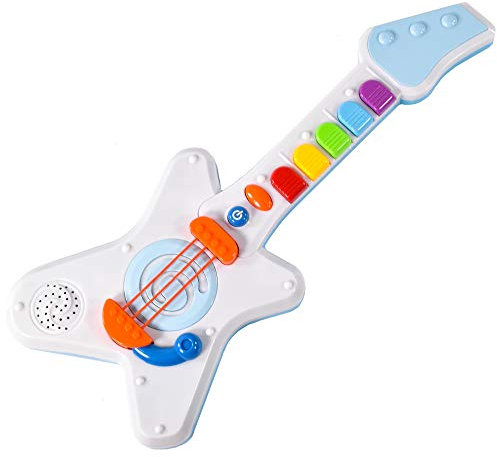 KandyToys Rock N Roll Light Up & Sounds Guitar Kids Toy | Toddler Toys
