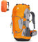 Lixada Wanderrucksack, 50 l, mit Schutzhülle, wasserdicht, ultraleicht, für Bergsteigen, Klettern, Trekking, Sport, Reisen, Camping