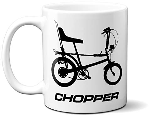 Chopper Bike Black 11oz Ceramic Mug