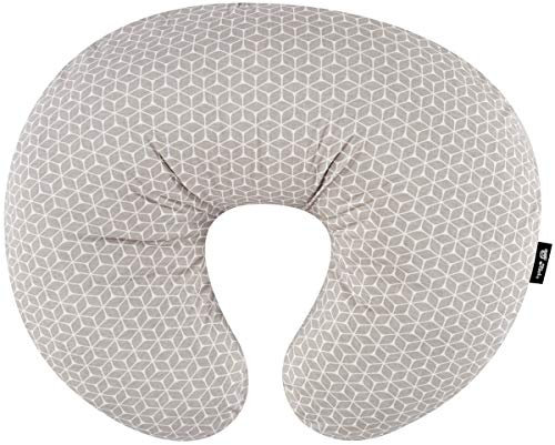 Alvi Stillkissen Medium Raute taupe
