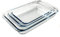 Set 3 Plateaux En Verre Plat De Cuisson Thulos Th-Ka019 - Rectangle - 1.0L 1.6L 2.2L