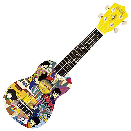 The Beatles U-Boot-Ukulele, Montage, Gelb