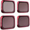 PGYTECH UK P-16B-062 DJI Mavic Air 2S Neutral Density Filter Set, 8/16/32/65