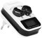 Knopfzellen LadeGerät, Li Ion LadeGerät Lithium-Knopfbatterien AkkuladeGerät Knopfzellenakku BatterieladeGerät Lithium Charger 2 Steckplatz Pocketcharger mit LCD-Display für LIR2016 LIR2025 LIR2032
