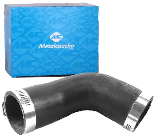 Metalcaucho 99720 Ladeluftschlauch Kompatibel mit FORD Focus II Schrägheck DA, HCP, DP 30636441 6M516C646GC 1231909 | 99720 passend für Focus C30 S40