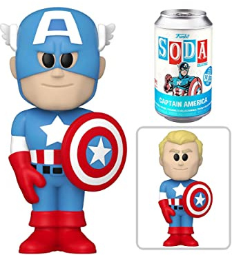 FUNKO VINYL SODA: Marvel - Captain America (Styles May Vary)