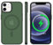 tigratigro Cover Magnetica per iPhone 11, Compatibile con MagSafe, Custodia Traslucida Opaca Posteriore Sottile Antiurto Protettiva Case, Protezione Antiurto di Grado Militare, Verde Profondo