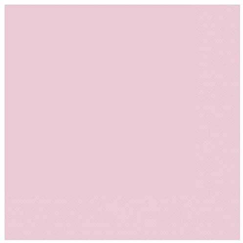 Amscan 9915402-201 - Tovaglioli ecologici compostabili, confezione da 20, colore: rosa chiaro