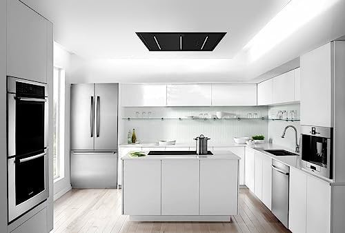 ViandPro – Opus Flush Fit Ceiling Hood 90×50 Black – Ducted – VP-CH95BLK