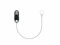 SmartEar Invisible Single Hearing Aid and Sound Processor Security Clip – Versatile Use – Comfortable Design – for Children, Elderly, Active People – Standard 20 cm - Black (7 mm)